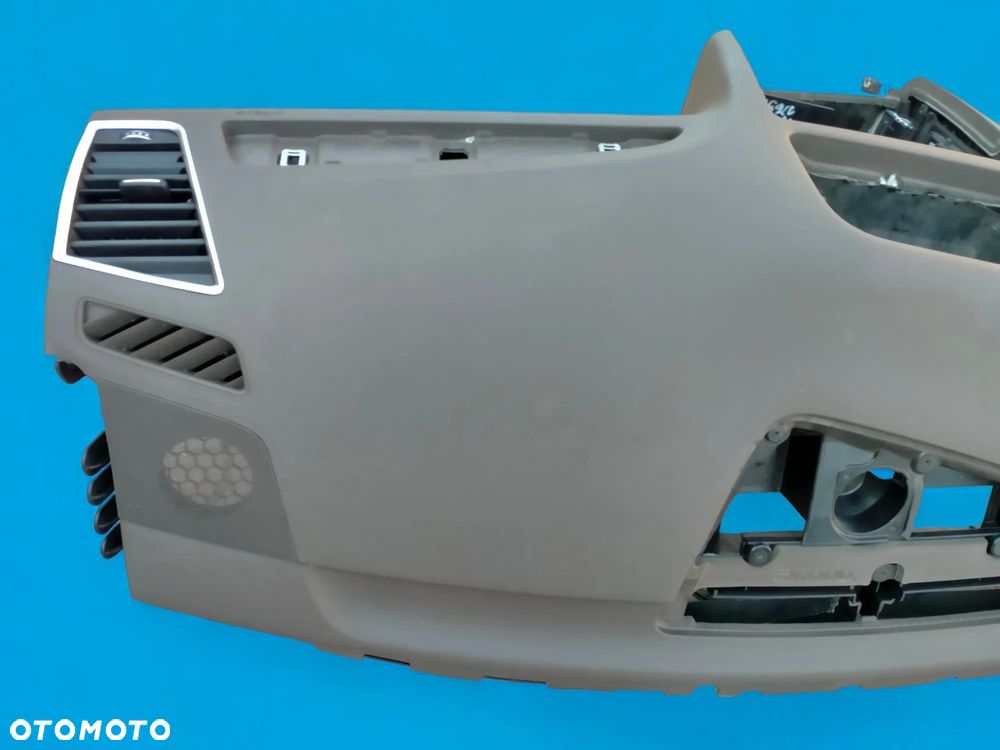 AUDI Q5 8R LIFT / KONSOLA BRĄZOWA BEŻOWA / DESKA / AIRBAG / PASY / ORYGINAŁ - 12