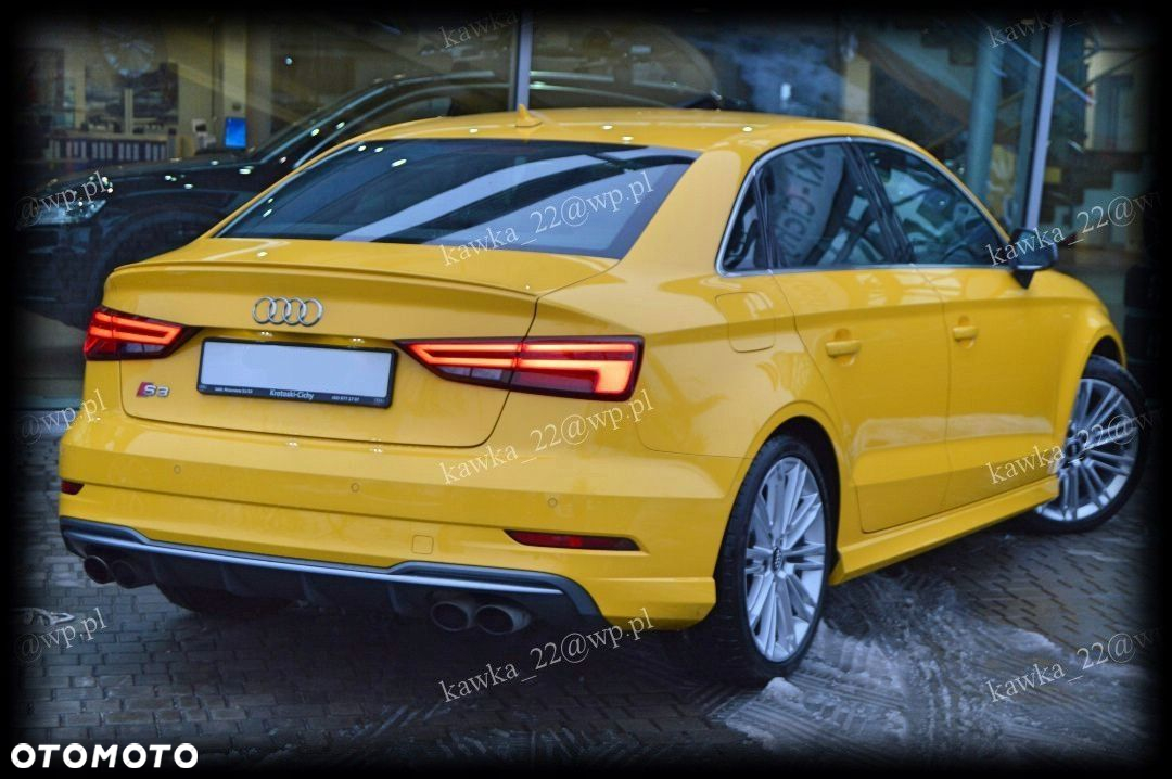 AUDI A3 S3 8V SEDAN S-LINE SPOILER LOTKA PODKŁAD!! - 6