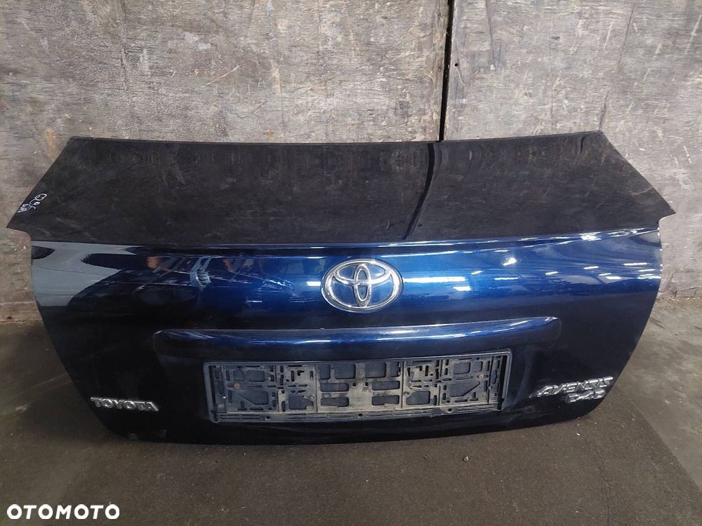 KOMPLETNY TYŁ KLAPA ZDERZAK LAMPY TOYOTA AVENSIS T25 LIFT SEDAN 8S6 - 10