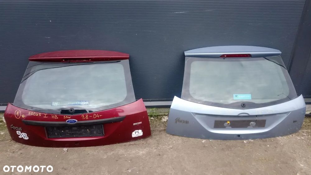 KLAPA FORD FOCUS I HATCHBACK HB BORDO, SREBRNA - 1