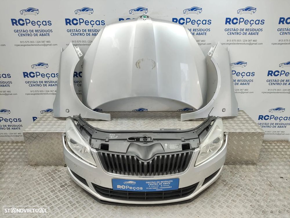 Frente Completa Skoda Fabia Mk2 5J Facelift de 2010 a 2014 Gasolina Original - 12