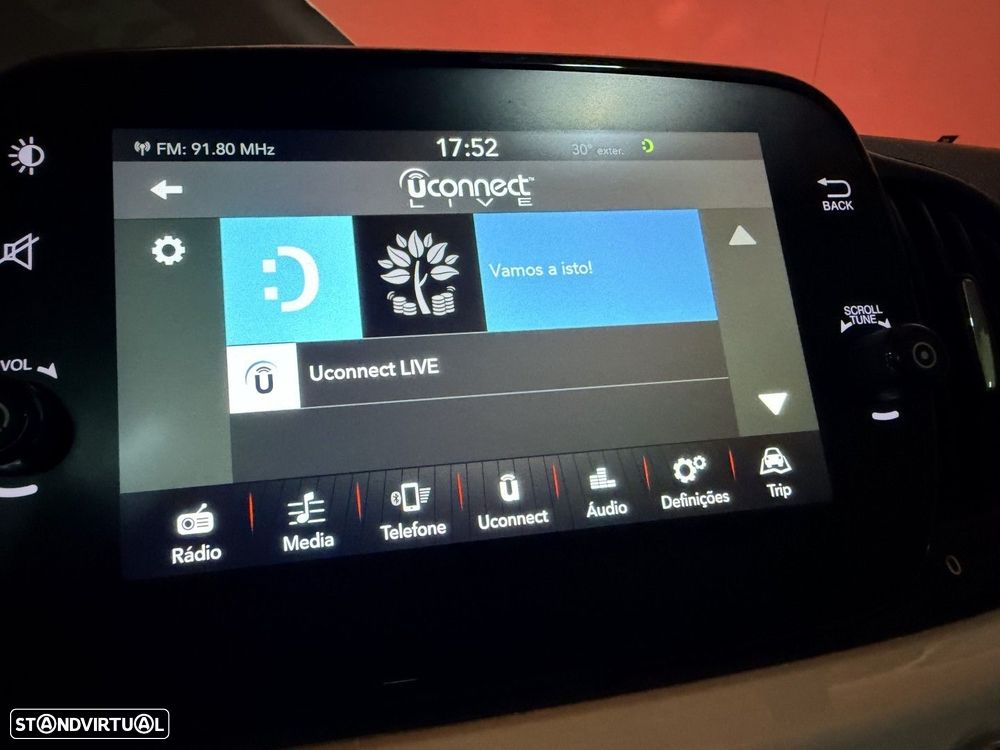 Fiat 500 1.2 Lounge J16 Dualogic - 13