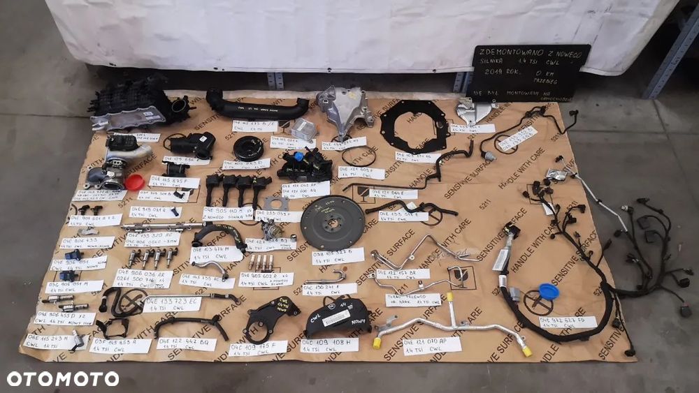 OSPRZĘT Z NOWEGO SILNIKA  1.4 TSI CWL - 1