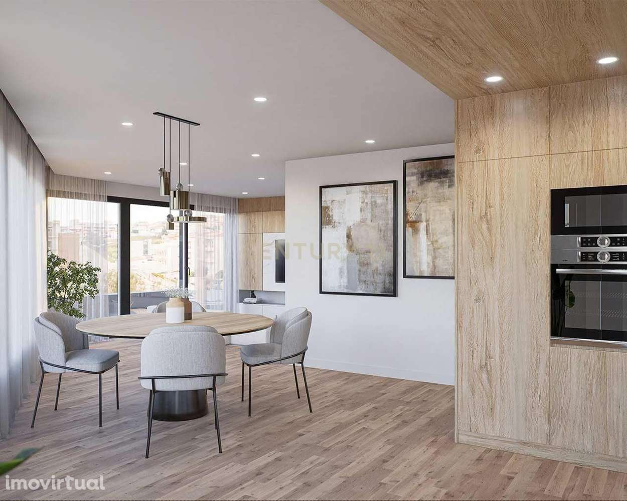 Apartamento T3 de luxo, com Piscina no rooftop, perto da praia - Grande imagem: 3/35