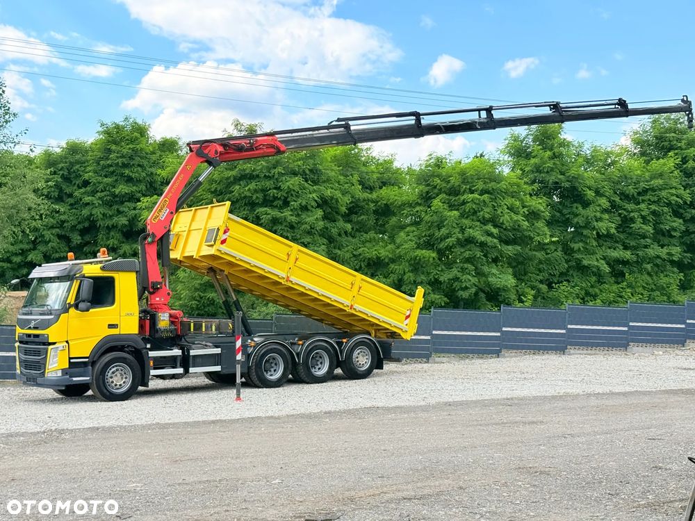 Volvo * Volvo FM 380 * Kiper Wywrotka * 8x4 * Kran Palfinger PK 27001-EH * Sprowadzony * - 26