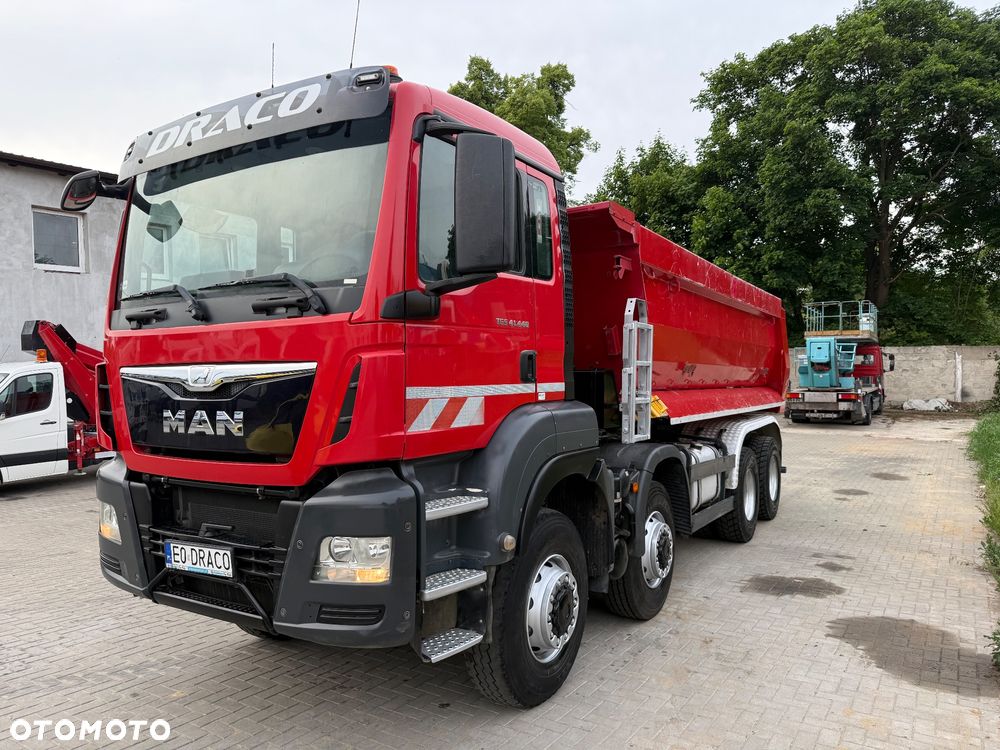 MAN TGS 41.440 Kipper Miller 8x6  Euro 6 Nowe Opony !!! 1 Właściciel - 2