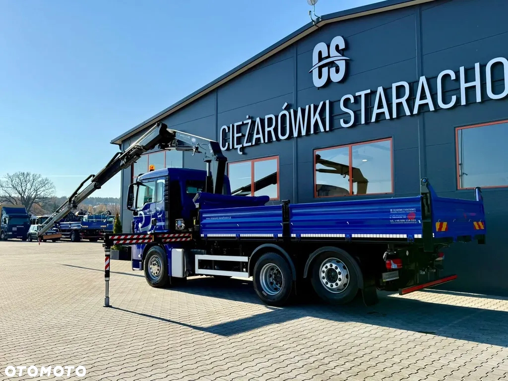 MAN MAN TGS TGX TGM TGL 26.360 Wywrotka 3S + HDS HMF 12,6 m // 4 x wysuw // 6x4 , 6x2 , kiper , wywrot kran dzwig żuraw crane Stan Perfekcyjny ! - 16