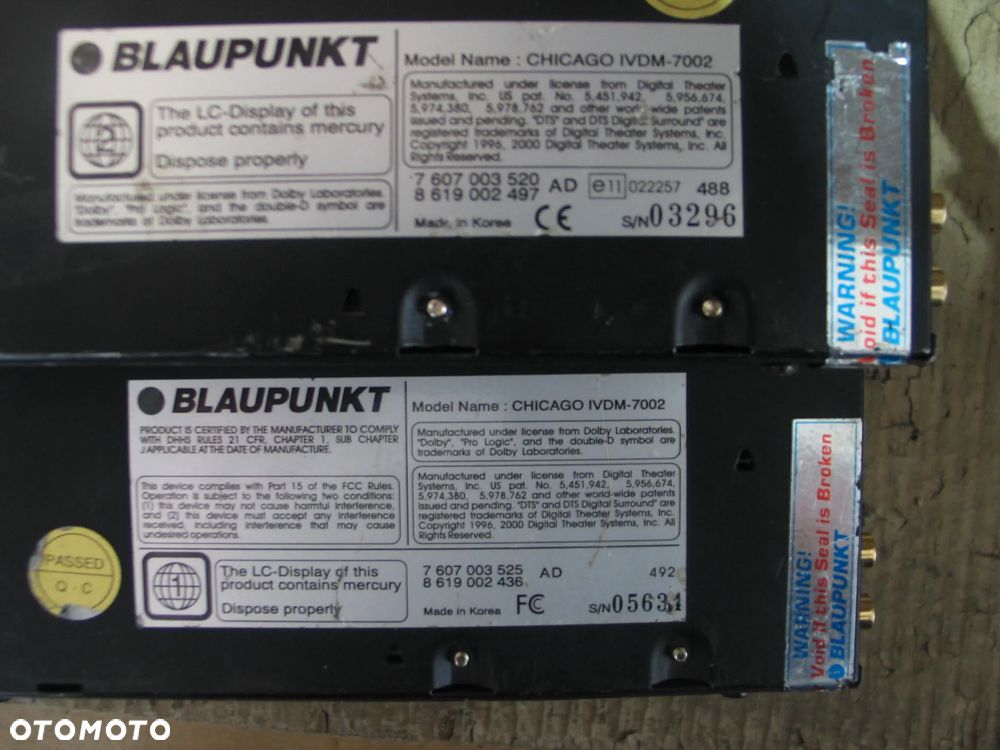 radio radioodtwarzacz nawigacja blaupunkt chicago IVDM-7002 + 2 tuner - 14