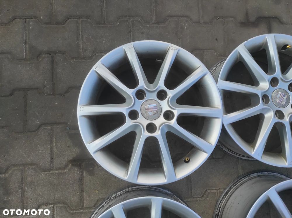 FELGI ALUMNIOWE ALUFELGI FELGI KOŁA 5X112 6.5J R16 ET50 5P0601025J AUDI A3 8P A4 B6 B7 VW CADDY TOURAN PASSAT B5 B6 B7 EOS SIROCCO GOLF 5 6 KOMBI JETTA PLUS SEAT LEON 2 ALTEA TOLEDO 3 ALTEA XL SKODA OCTAVIA 2 SUPERB 1 2 KOMPLET WYSYŁKA !!!! - 5