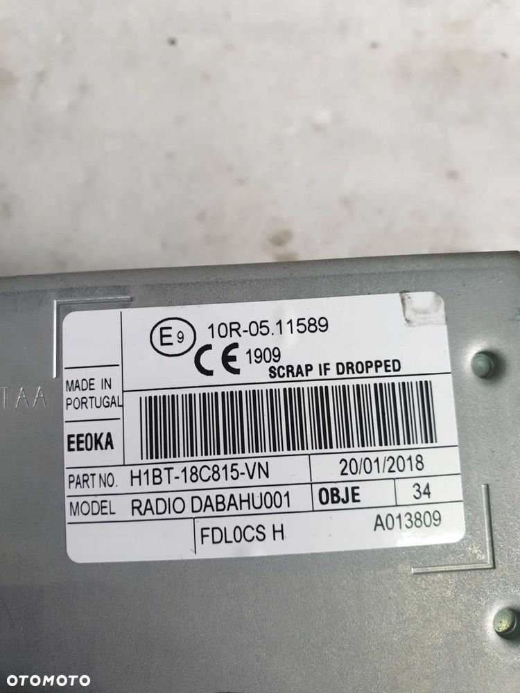 FORD FIESTA MK8 RADIO TUNER NAVI H1BT-18C815-VN - 5