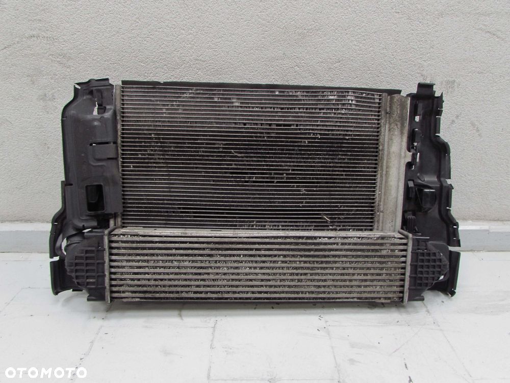 VOLVO S60 II V60 1.6 D3 10-17 CHLODNICE WODY KLIMATYZACJI INTERCOOLER PAS WENTYLATOR 31305135 - 1