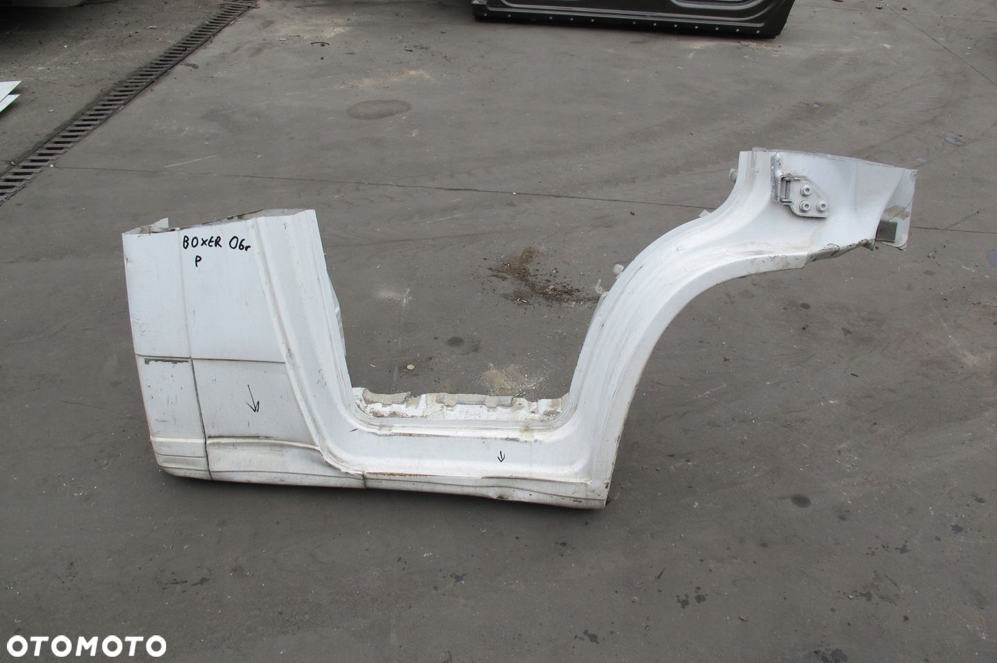 BOXER DUCATO JUMPER 2 II 06- PRÓG STOPIEŃ PRAWY PRZÓD PRZEDNI KABINA PAKA - 2