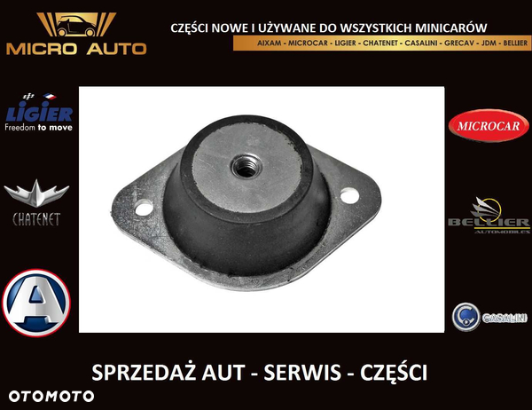 Poduszka silnika Microcar Aixam Ligier Grecav Bellier Chatenet JDM 548