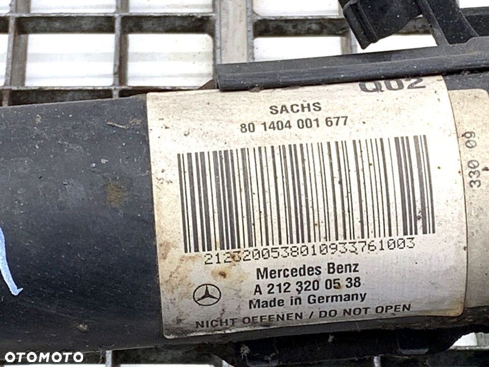 AMORTYZATOR LEWY PRZÓD ZE SPRĘŻYNĄ  MERCEDES-BENZ KLASA E (W212) 2009 - 2016 E 350 CDI (212.025) - 5