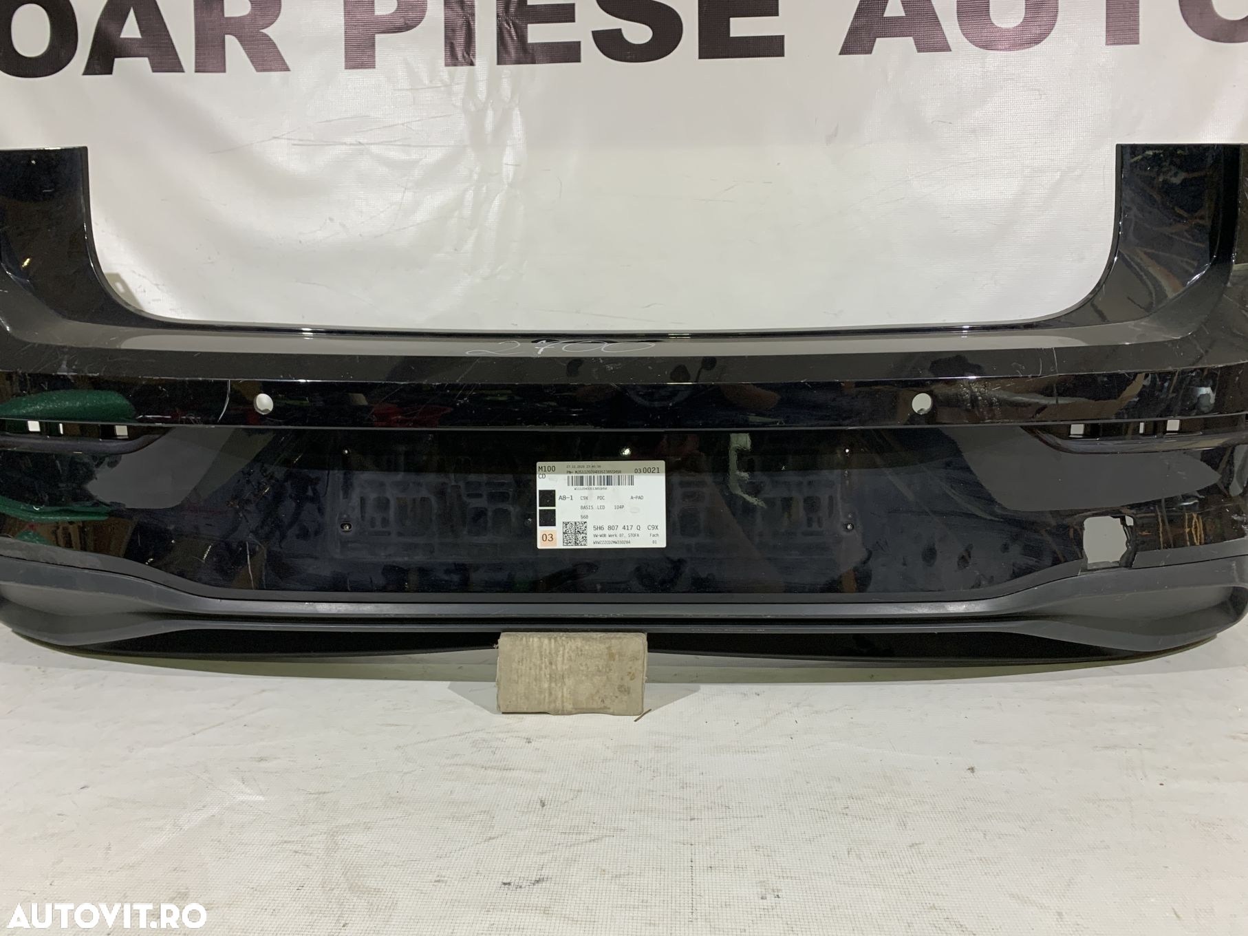 Bara spate VW Golf 8 hatchback, 2020, 2021, 2022, 2023, cod origine OE 5H6807421C - 19