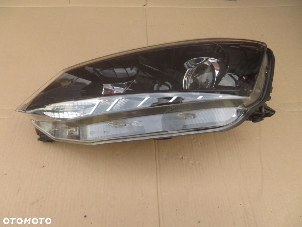 REFLEKTOR LEWY SKODA FABIA III 6V1 SOCZEWKA LED 14-18R 6V1941015B DEMONTAŻ KRAKÓW - 5