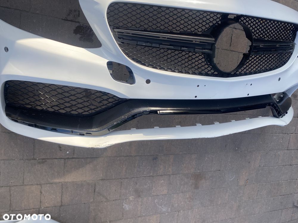 MERCEDES W205 C63 AMG COUPE ZDERZAK PRZOD CARBON ORG. - 3