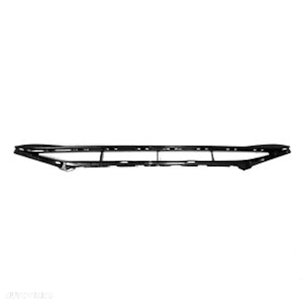 Grila bara fata Audi A4/S4 (B8), 11.2011-12.2015 Model S-Line, parte montare Grila centrala bara, 13D12720, Aftermarket