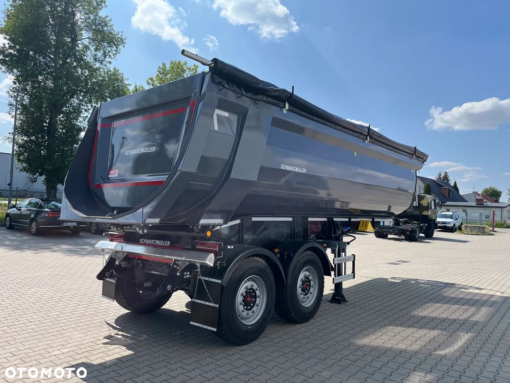 Schwarzmuller Stalowa wywrotka 2-osiowa/ 27 m3/ ciągnik 6x4 - 4