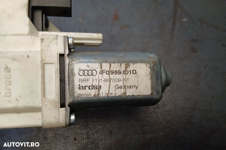 Motoras macara geam fata stanga 4F0959801D 4F0959801D Audi A6 4F/C6 [ - 4