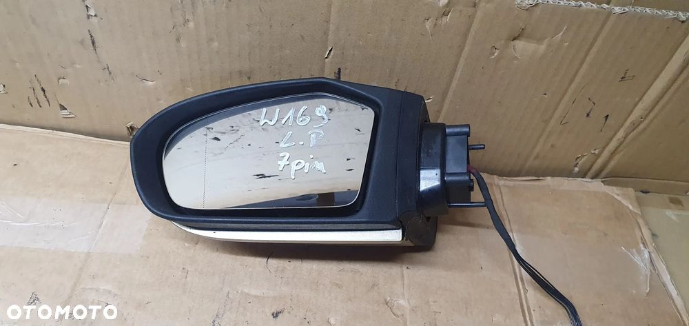 Lusterko zewnętrzne lewe 7 PIN Mercedes A-Klasa W169 791 - 8