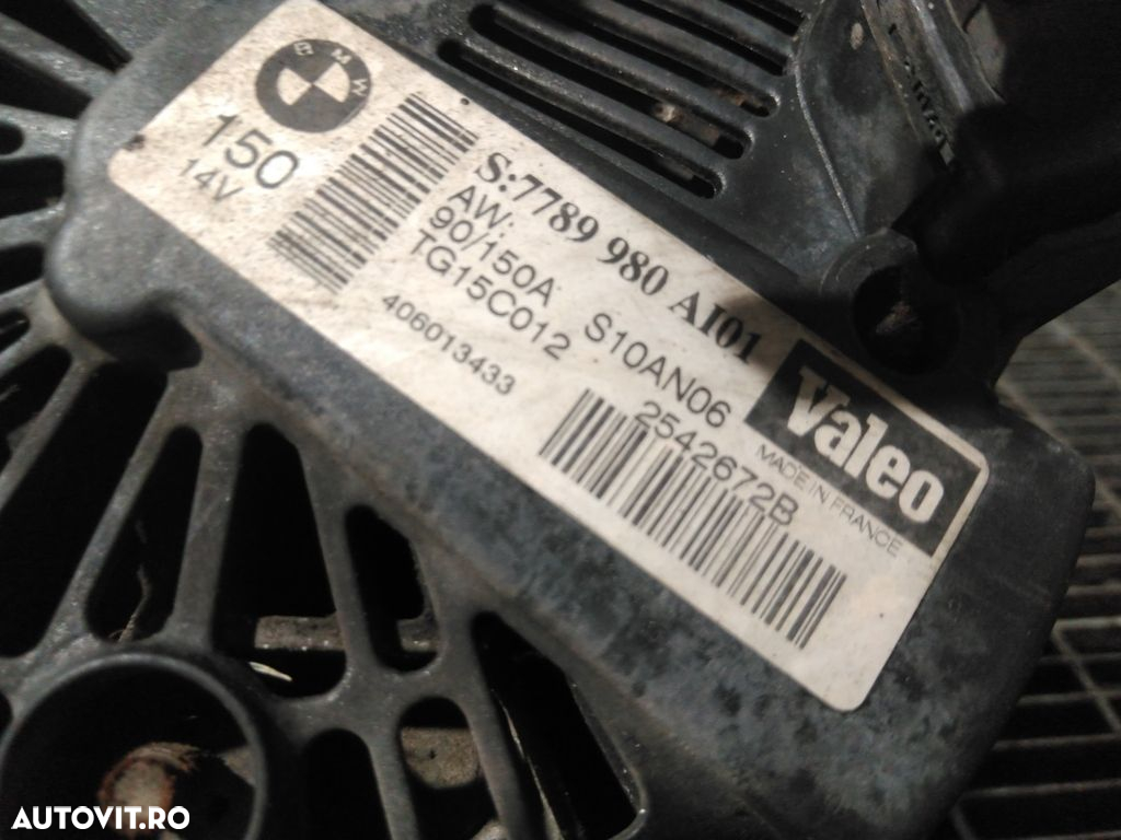 Alternator BMW X3 E83 2.0 Diesel 2006 - 2010 150CP 1995CC M47 D20 Euro4 (1252) Diesel ... - 4