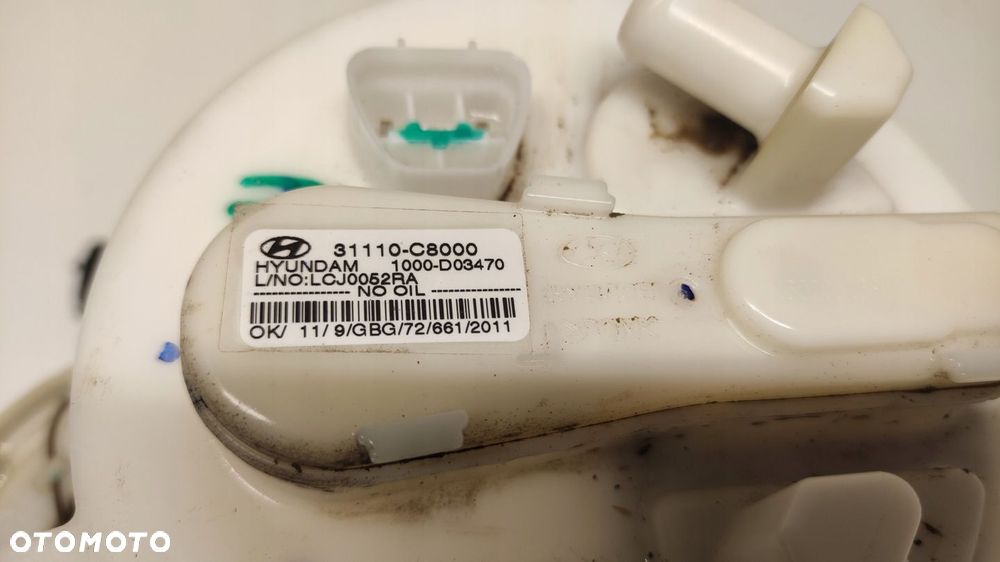 HYUNDAI I20 II POMPA PALIWA PŁYWAK 1.2 BENZYNA G4LA 31110-C8000 14-19 - 4
