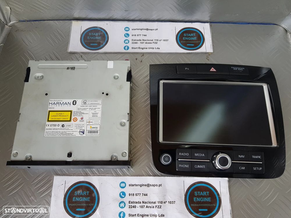 Radio MMI 3G Vw Touareg 2011-2018 - 1