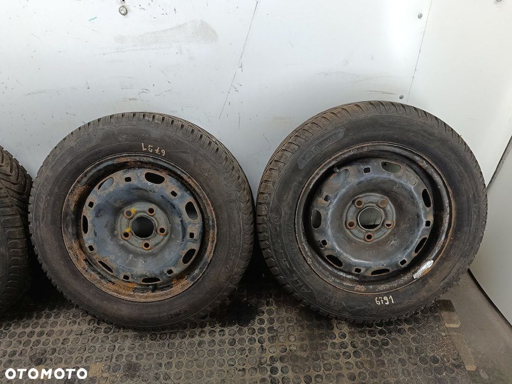 FELGI STALOWE KOMPLET 14 Z OPONAMI SKODA FABIA I FL 6Q0.601.027R - 7
