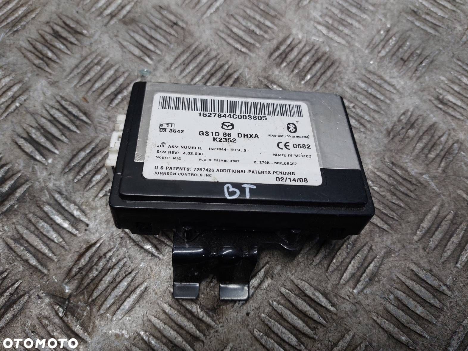 MODUŁ BLUETOOTH MAZDA 6 II GH GS1D-66DHXA - 1