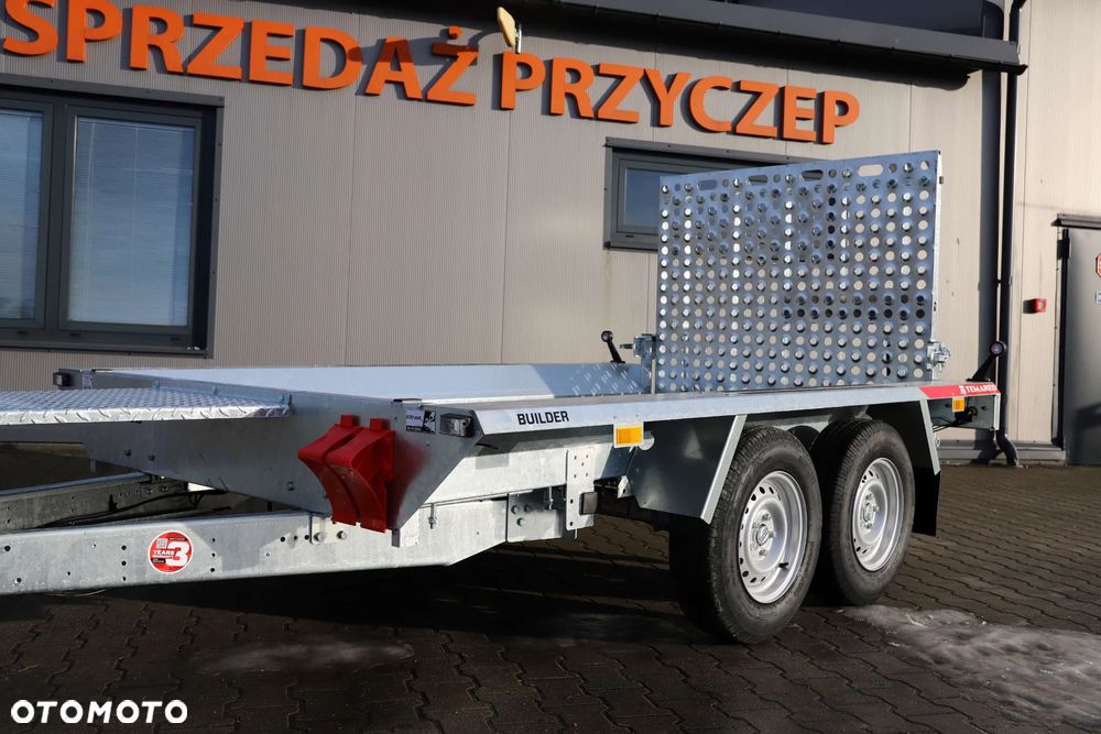 TEMARED /MARTZ  BUILDER 3 3015/2 S 2,7T Koła 185R14C , 300x150cm DMC 2700kg Z TRAPEM WJAZDOWYM - 12