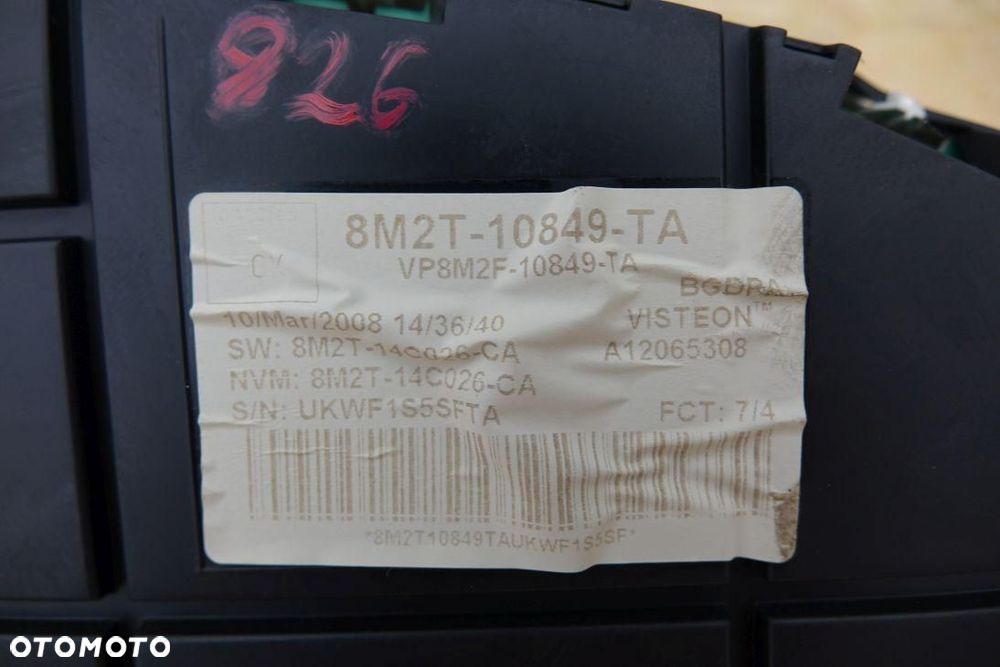 LICZNIK ZEGARY EUROPA FORD MONDEO MK4 8M2T10849TA - 4