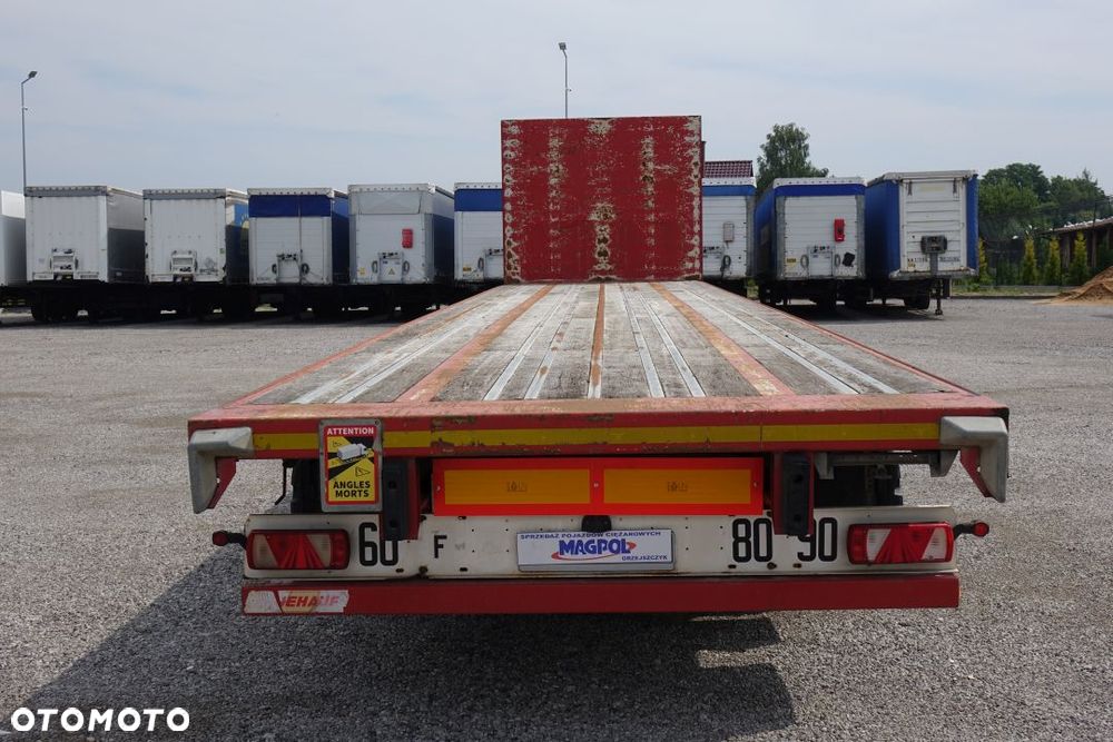 Fruehauf PLATFORMA / STANDARD / OSIE SAF / PODŁOGA WZMACNIANA - SZYNA-DESKA - 6