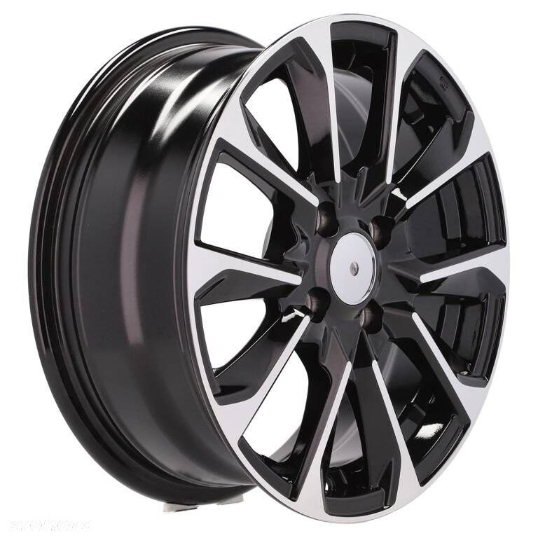 4x Felgi 15 m.in. do Clio Swift TOYOTA Aygo Yaris Micra I20 - L1666 - 6