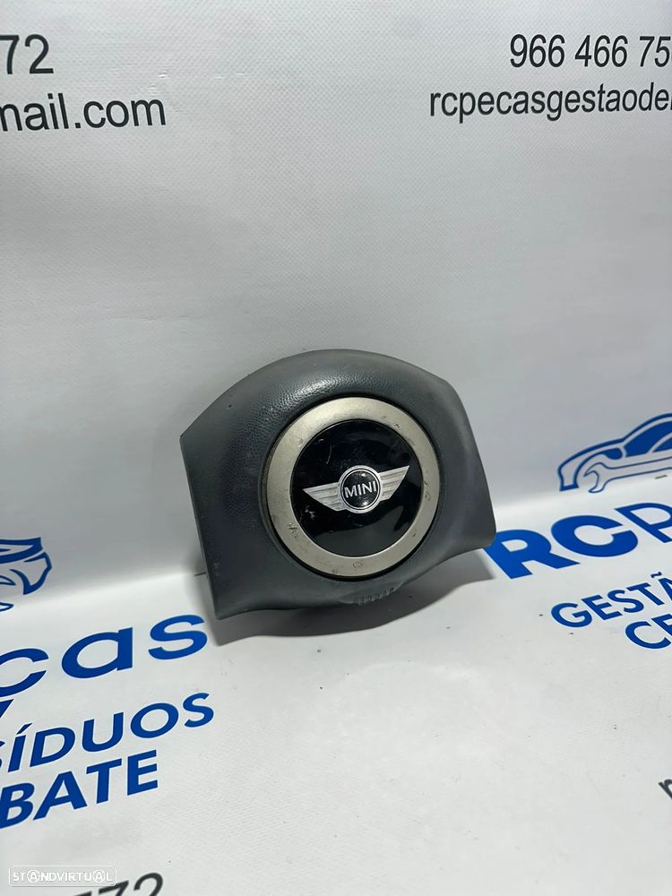 .Airbag Volante 2 Braços BMW Mini Cooper One S D R50 R52 Cabrio R53 6760366 2001 - 2007 - 3