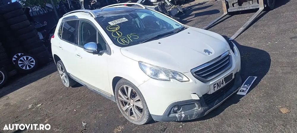 Dezmembrari / Dezmembrez Peugeot 2008 1.6 DV6C cutie viteze manuală 6 trepte start-stop cod culoare KWE - VOPSEA ALB SIDEFAT - 3