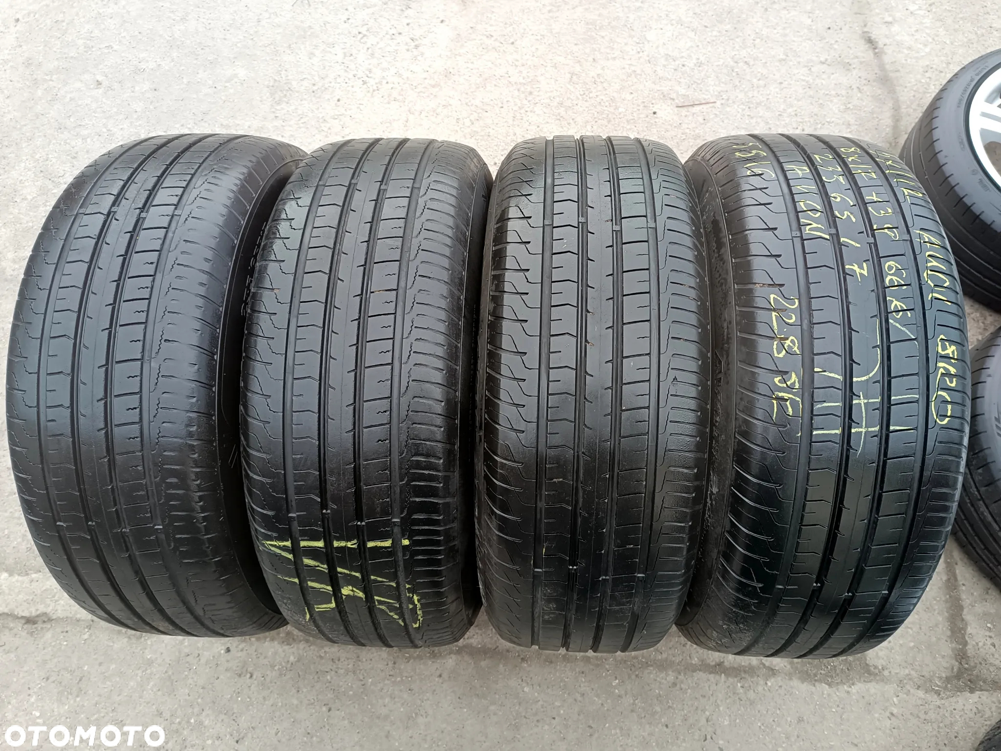 5x112 Felgi Aluminiowe Alufelgi 17 AUDI Q5 8R0 80A 8R Koła Letnie Lato 5,5mm Legnica ALU-RAD 235/65 - 15