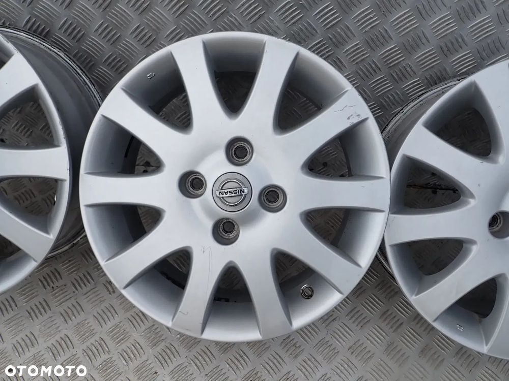 FELGI ALUMINIOWE NISSAN 6JX16 ET 45 4X100 - 5