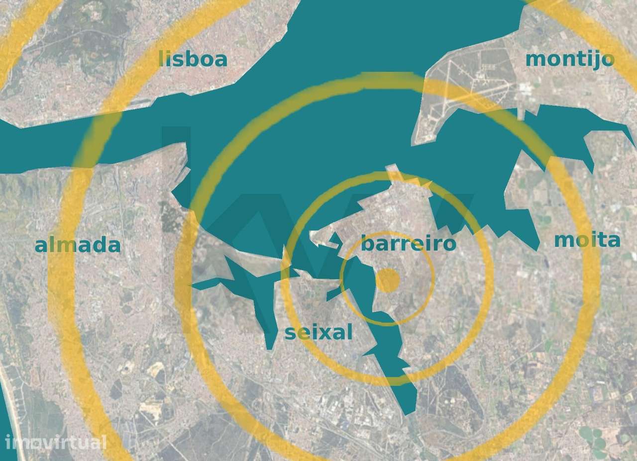 Terreno urbano para construção Barreiro - 298m2 - 210m2 de construção - Grande imagem: 3/22