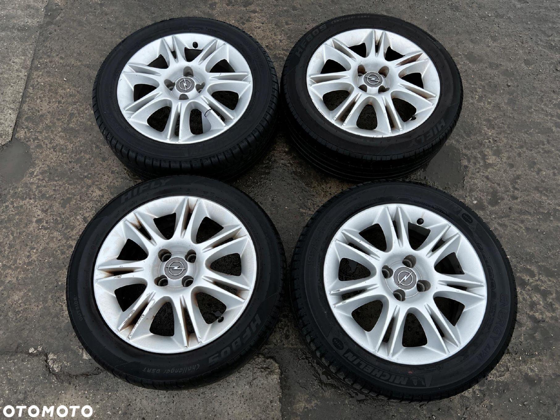 KOŁA FELGI OPONY LETNIE OPEL CORSA D E 195/55 R16 - 1