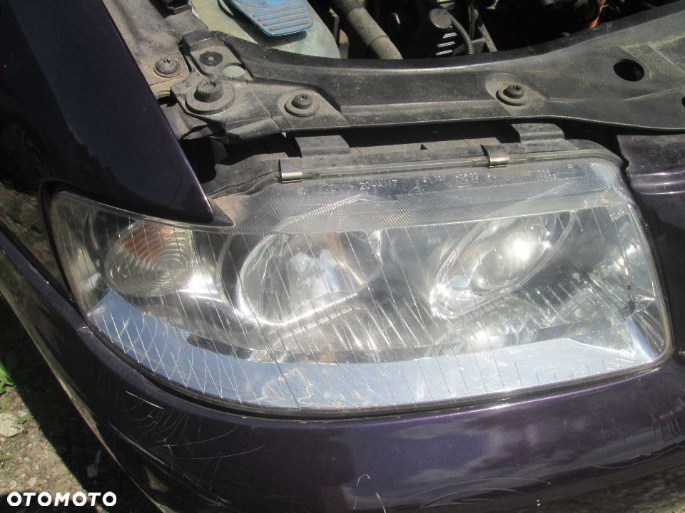AUDI A3 8L LIFT 1.9 TDI 90KM ALH MASKA ZDERZAK SZYBA LUSTERKO POMPA BŁOTNIK LAMPA KOD LAKIERU LZ3W - 5