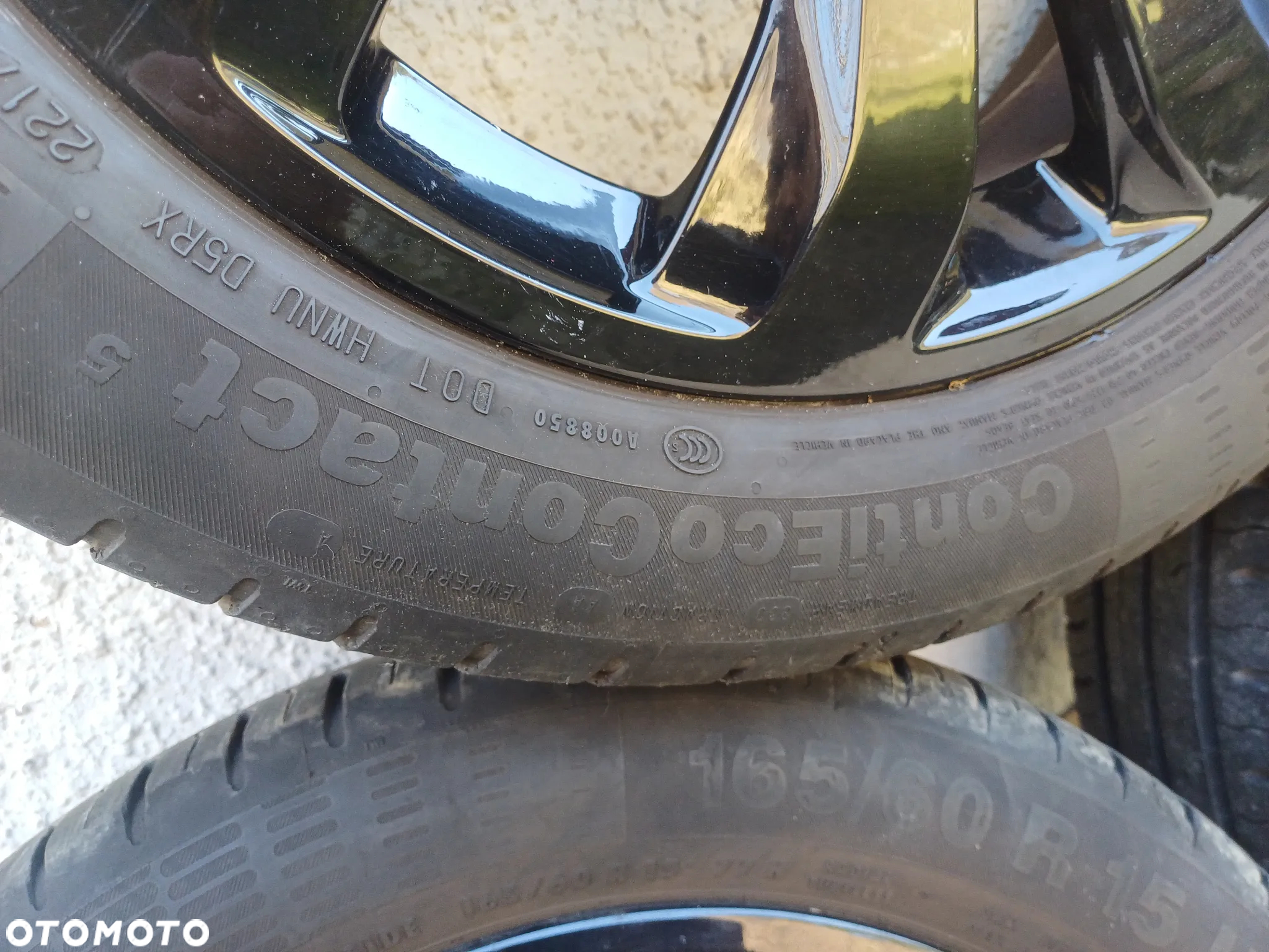 Felgi aluminiowe koła peugeot 108 Citroen C1 II AYGO II 165/60r15 Continental - 18