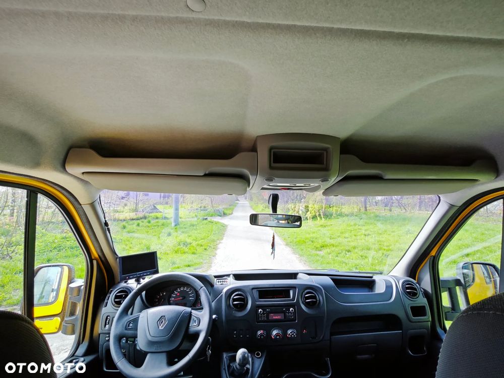 Renault MASTER SERWISOWANY L3H2, DOCA, 7os, BLIŹNIAK, KAMERA,  SKRZYNIA, ORYGINAŁ, HAK 3,5T, KLIMA, WEBASTO, 106TYŚ KM, 145KONI - 18
