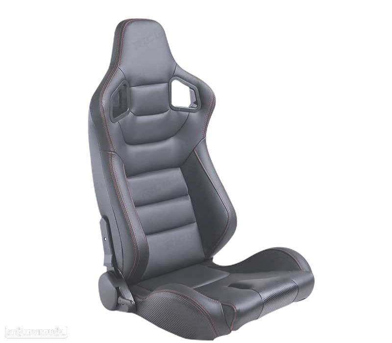 KIT BANCO SEMI BAQUET TIPO RS EM PELE PRETA - 2