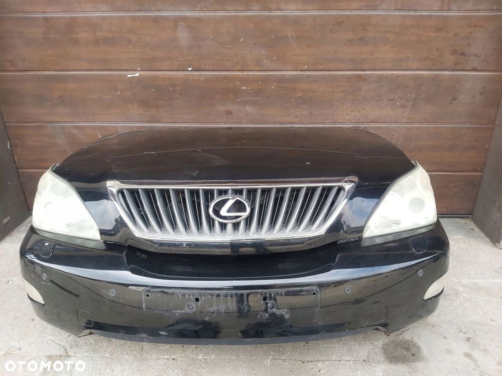 LEXUS RX II 330 350 450 zderzak maska lampa błotnik pas kompletny przód 202 - 4