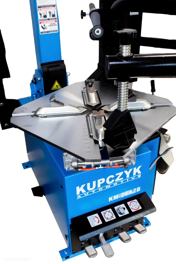 Montażownica do opon kół automatyczna 2biegi 26" KM-26A 2B RUNFLAT Kupczyk - 13