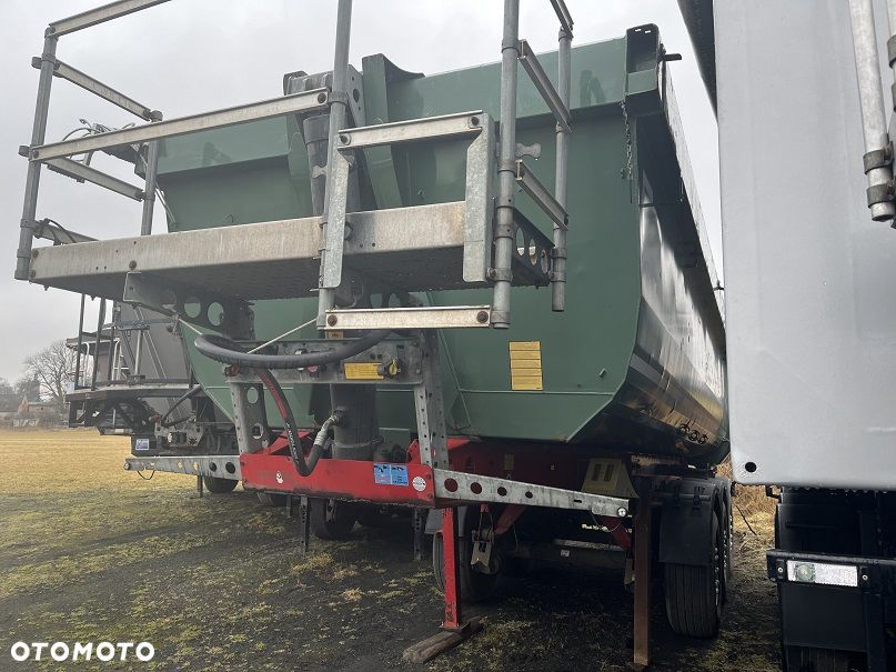 Schmitz Cargobull SKI 24 SL 6000kg stalowa Hardox rynna naczepa wywrotka - 6