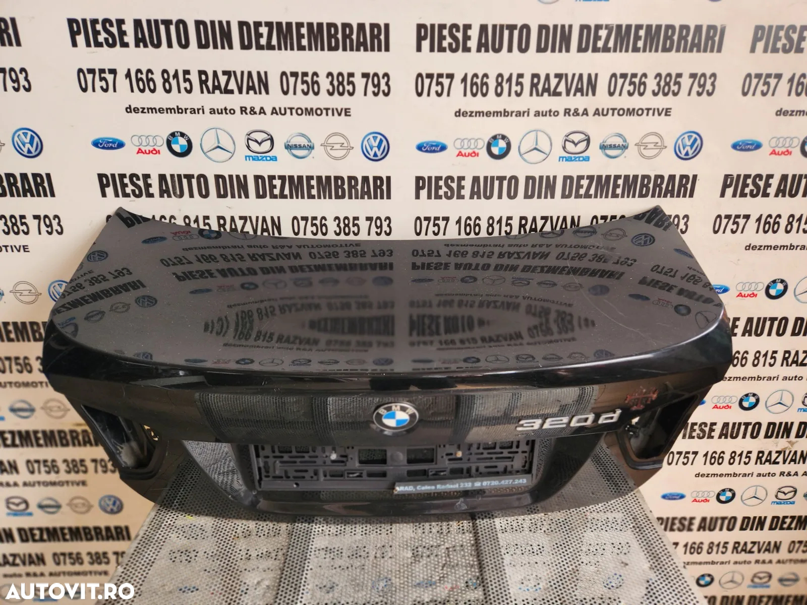 Capota Spate Portbagaj Haion Hayon Bmw E90 NFL Neagra - Dezmembrari Arad - 6