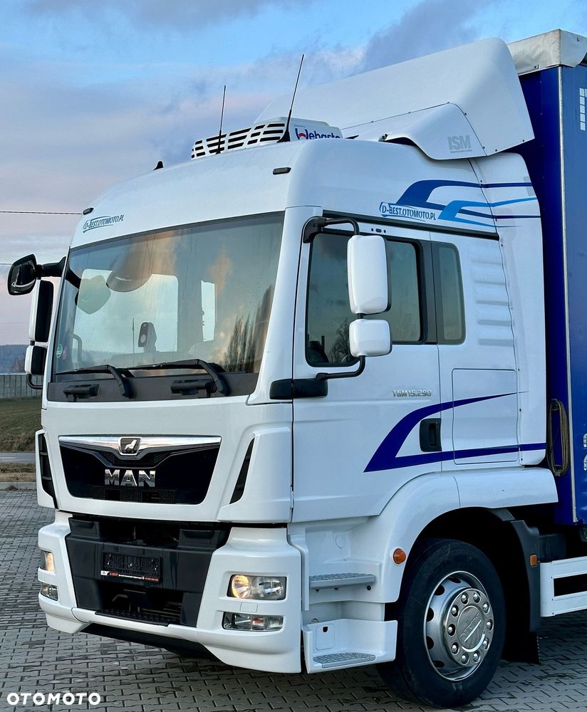 MAN TGM 15.290 / FIRANKA / 20 EUROPALET / AUTOMAT / SYPIALKA / DMC 16 T / 8 400 KG ŁADOWNOŚĆ - 6