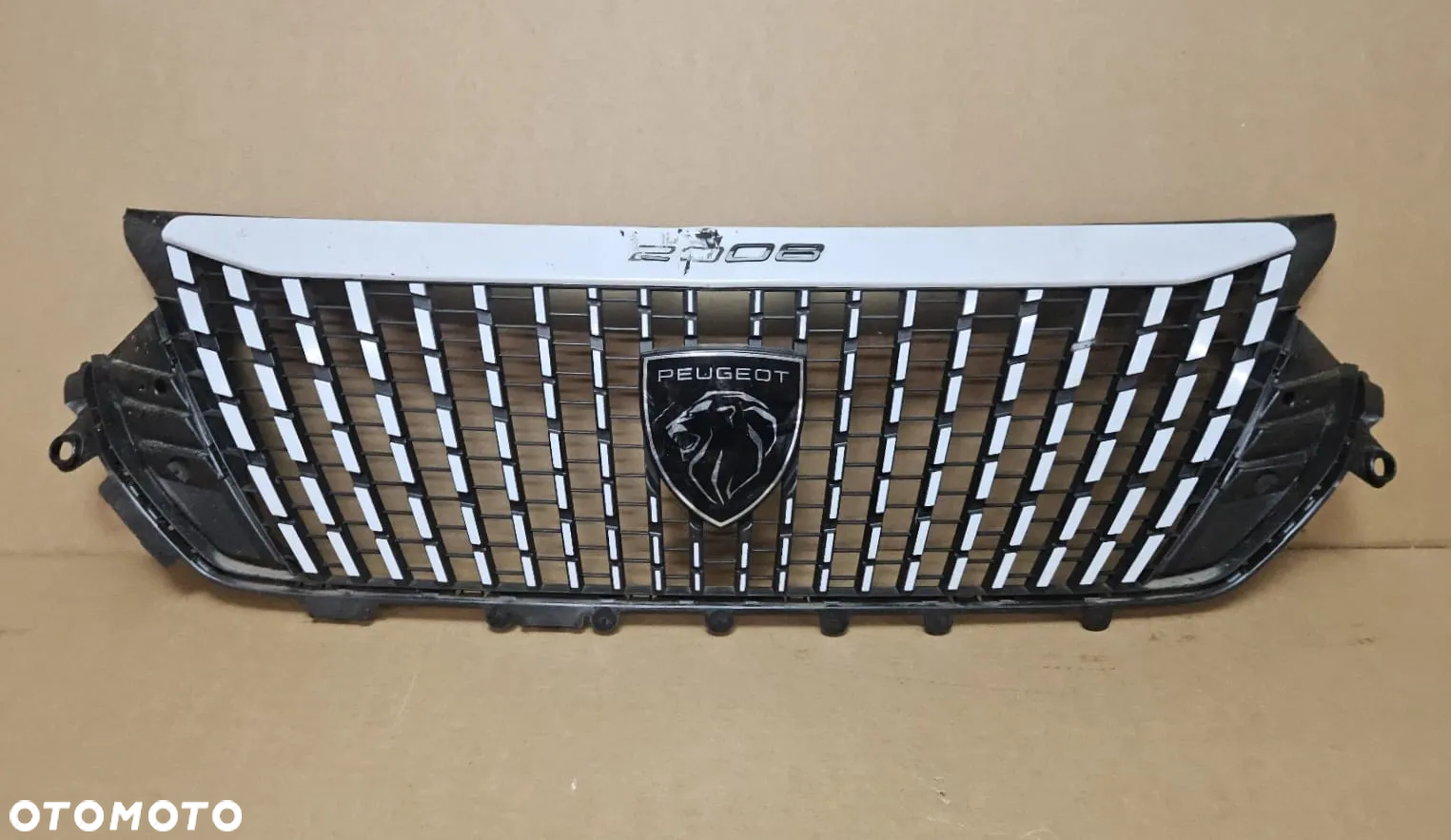ZDERZAK GRILL ATRAPA ZDERZAKA CHŁODNICY Peugeot 2008 II 2024 FL LIFT 9852659480 98252657680 - 10